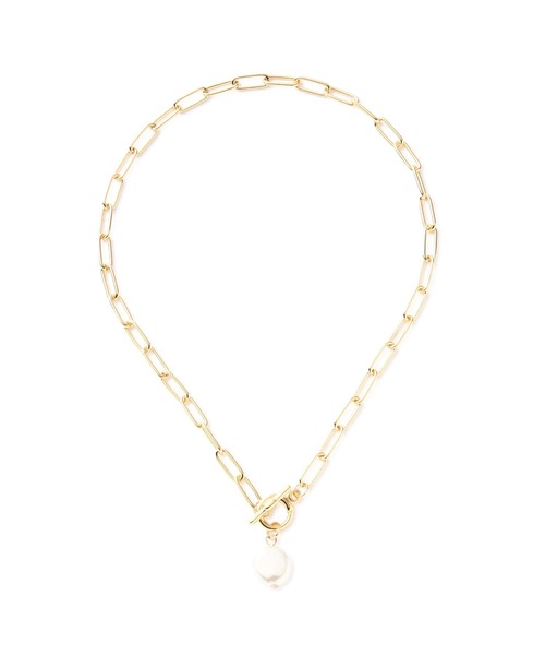 N.（N. Natural Beauty Basic）（エヌエヌナチュラルビューティーベーシック）の「パール×チェーンネックレス（ネックレス・レディース・シルバー/ゴールド・FREE）」の13枚目の写真