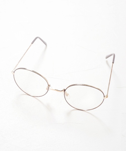 Crisp（クリスプ）の「メタルフレームグラス（メガネ・レディース・ブラック/ベージュ/ブラウン・FREE）」の2枚目の写真