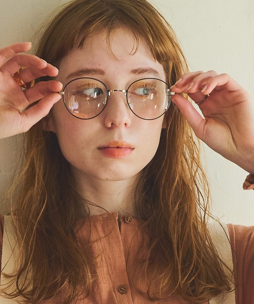 Crisp（クリスプ）の「メタルフレームグラス（メガネ・レディース・ブラック/ベージュ/ブラウン・FREE）」の21枚目の写真