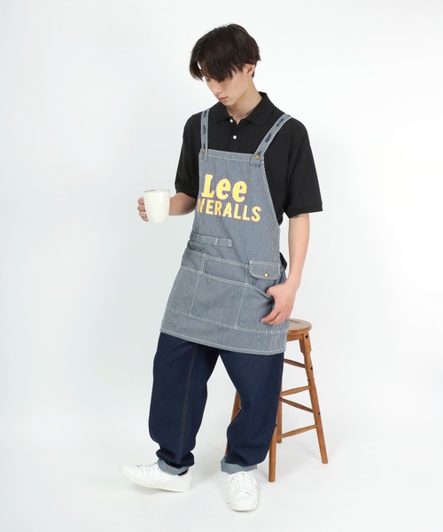 Lee（リー）の「Lee(リー)ダック・ヒッコリー・デニムエプロン（エプロン・メンズ・ブラック/ブラウン/インディゴブルー/ストライプ/ワンウォッシュ・M）」の17枚目の写真