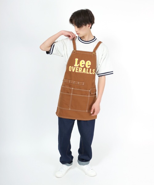 Lee（リー）の「Lee(リー)ダック・ヒッコリー・デニムエプロン（エプロン・メンズ・ブラック/ブラウン/インディゴブルー/ストライプ/ワンウォッシュ・M）」の19枚目の写真