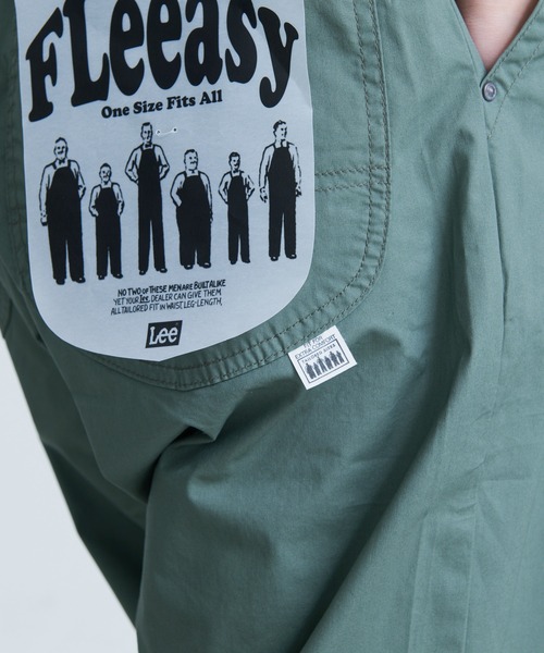 Lee(リー)の「【LEE/リー】 FLEEASY イージーパンツ ストレッチ ワイドパンツ テーパードシルエット(デニムパンツ・メンズ・ワンウォッシュ/アイボリー/ベージュ/ネイビー/ブルー系その他/オリーブ/グリーン/イエロー/レッド/ピンク/ロイヤルブルー/ダークパープル・FREE)」の5枚目の写真