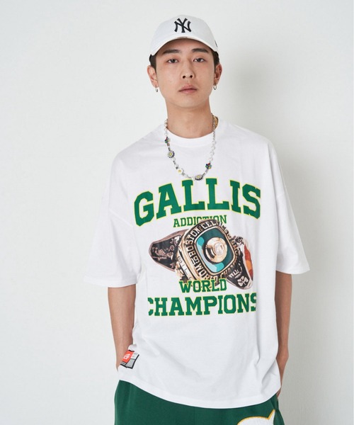 GALLIS ADDICTION(ガリスアディクション)の「GA COLLEGE RING TEE(Tシャツ/カットソー・メンズ・ホワイト/ブラック・M/L)」の15枚目の写真