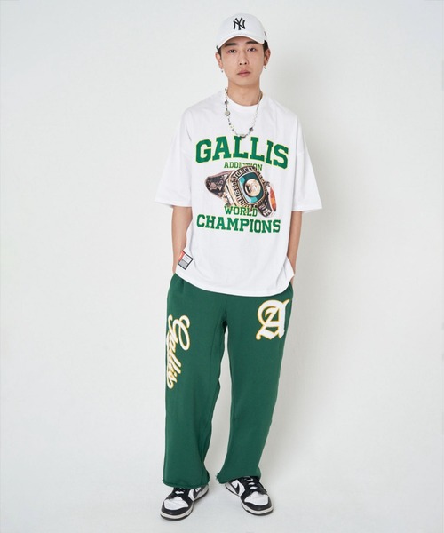 GALLIS ADDICTION(ガリスアディクション)の「GA COLLEGE RING TEE(Tシャツ/カットソー・メンズ・ホワイト/ブラック・M/L)」の19枚目の写真