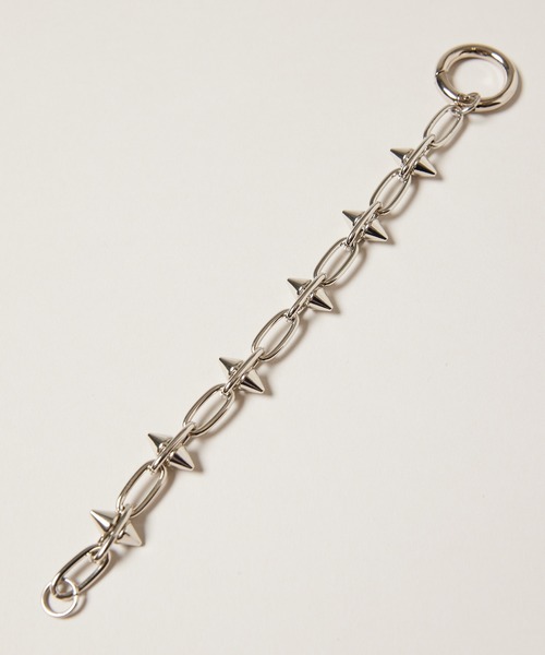 AIVER（アイバー）の「AIVER　チェーンスタッズブレスレット（ブレスレット・メンズ・シルバー・FREE）」の6枚目の写真