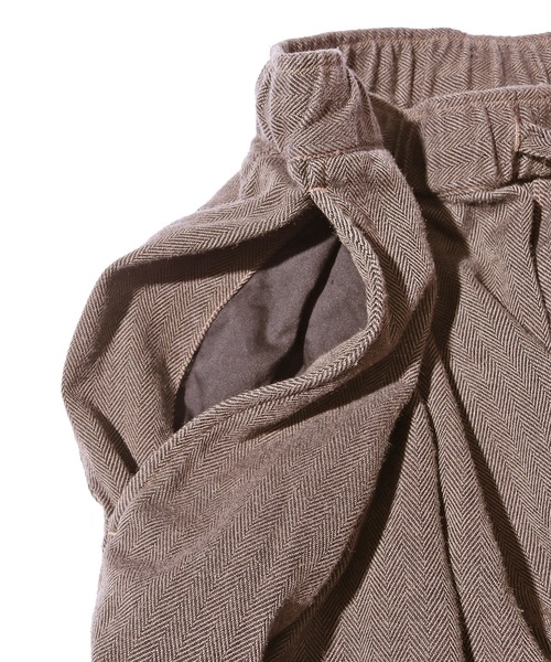 SEVEN BY SEVEN(セブンバイセブン)の「SEVEN BY SEVEN/セブン バイ セブン TUCK PANTS リネン混タックパンツ(スラックス・メンズ・グレー/チャコール・L/M)」の7枚目の写真