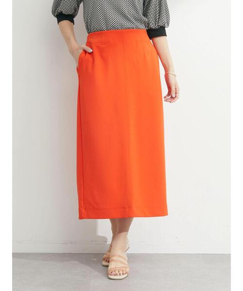 Green　Parks（グリーンパークス）の「カルゼタイトスカート（スカート・レディース・ブラック/レッド/ブルー/ブルーグリーン・FREE）」の4枚目の写真