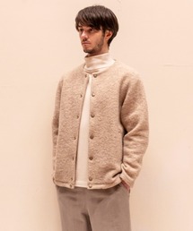 Jackman（ジャックマン）の「Wool Collarless Jacket（ノーカラー