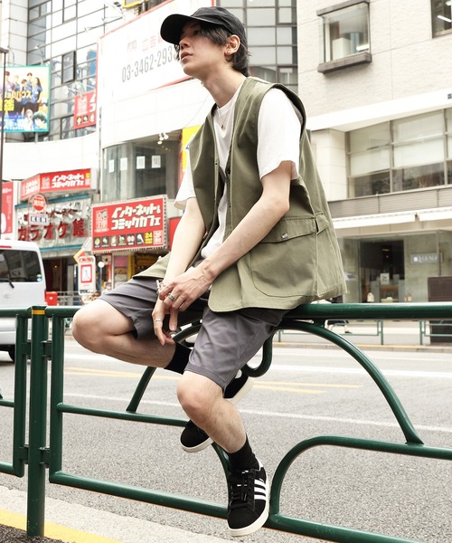 ８(eight)（エイト）の「ダックワークベスト（ベスト・メンズ・ブラック/カーキ/キャメル・MEDIUM/LARGE）」の22枚目の写真