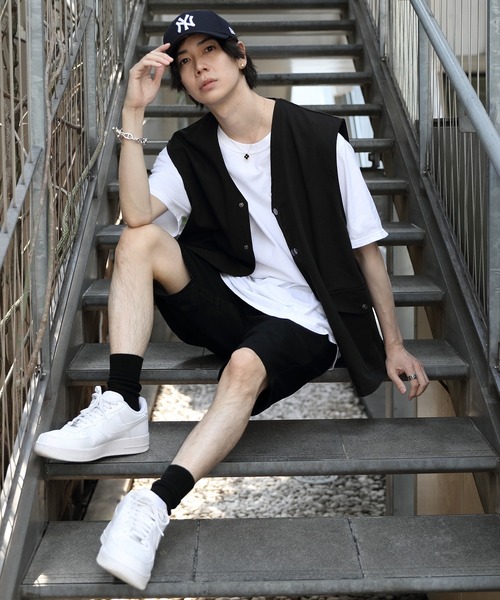 ８(eight)（エイト）の「ダックワークベスト（ベスト・メンズ・ブラック/カーキ/キャメル・MEDIUM/LARGE）」の10枚目の写真