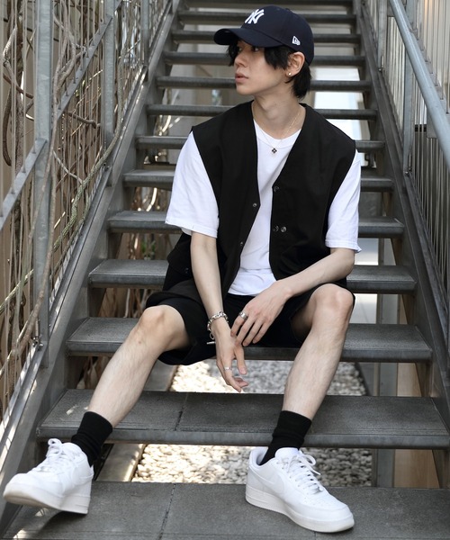 ８(eight)（エイト）の「ダックワークベスト（ベスト・メンズ・ブラック/カーキ/キャメル・MEDIUM/LARGE）」の12枚目の写真