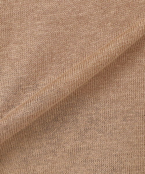 IENA LA BOUCLE(イエナラブークル)の「IENA LA BOUCLE リネンニットノースリーブプルオーバー(ニット/セーター・レディース・ベージュ/カーキ・FREE)」の5枚目の写真