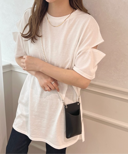 apres jour（アプレジュール）の「アソートオープンショルダートップス【ZOZOTOWN限定アイテム】（Tシャツ/カットソー・レディース・オフホワイト/ライトピンク/その他・フリー/X-LARGE）」の13枚目の写真