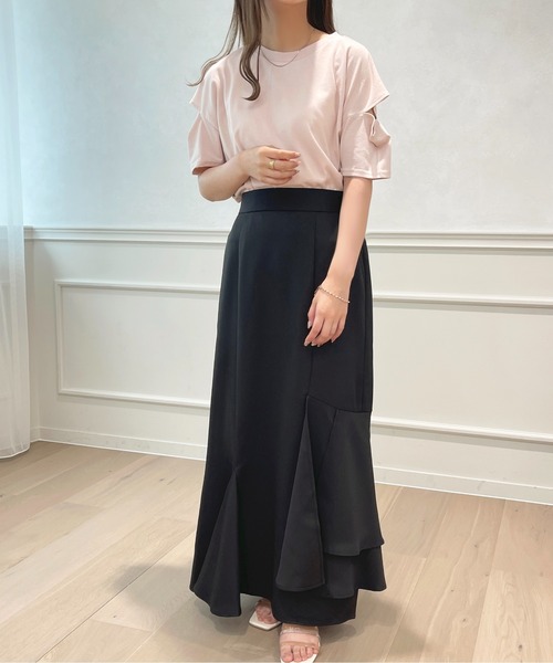 apres jour（アプレジュール）の「アソートオープンショルダートップス【ZOZOTOWN限定アイテム】（Tシャツ/カットソー・レディース・オフホワイト/ライトピンク/その他・フリー/X-LARGE）」の12枚目の写真