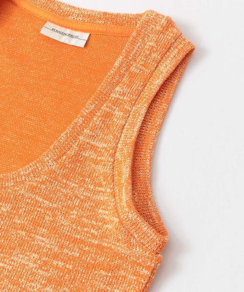 BY MALENE BIRGER（バイマレーネビルガー）の「BY MALENE BIRGER　KNIT DRESS∴（ワンピース・レディース・オレンジ・X-SMALL）」の2枚目の写真