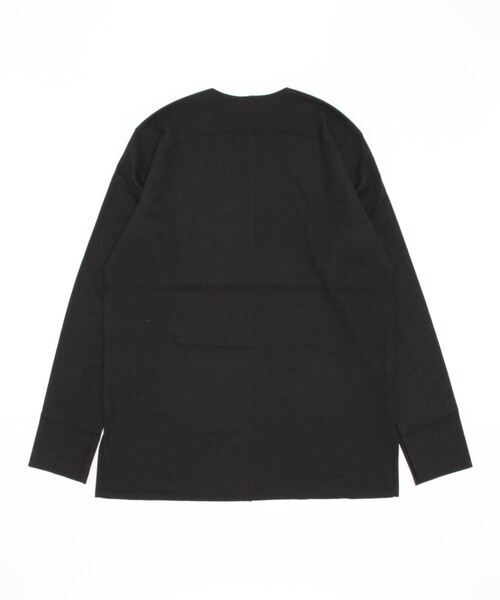 ATTACHMENT(アタッチメント)の「ウール・シルク インターロック カットオフ TEE / WO/SI INTERLOCK CUT OFF L/S TEE(Tシャツ/カットソー・メンズ・ダークグレー/グレー系その他/ライトベージュ・1/2/3)」の14枚目の写真