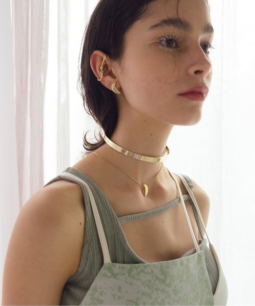 SYKIA（シキア）の「Crescent Moon Pierce（ピアス（両耳用））」 - WEAR