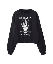 HYSTERIC GLAMOUR | NIAGARA/STRONGER THAN YOURS BACK ショートスウェット(スウェット)