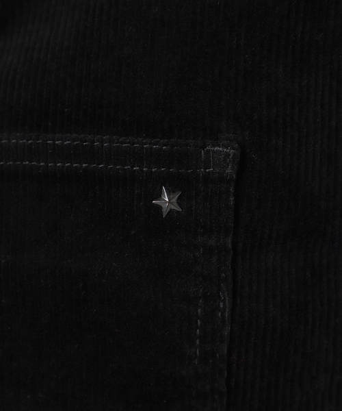 Spick & Span（スピックアンドスパン）の「コーデュロイオーバーオール（サロペット/オーバーオール・レディース・ブラック/ベージュ・38/36）」の11枚目の写真