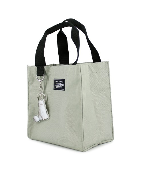 PAUL & JOE ACCESSOIRES（ポールアンドジョーアクセソワ）の「PAUL & JOE ACCESSOIRES (ポール＆ジョーアクセソワ) ランチトート トートバッグ ランチバッグ ワッペンジプシー PJA-B723 ポールアンドジョー（トートバッグ・レディース・ブラック/ブラウン/カーキ・FREE）」の6枚目の写真