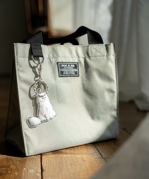 PAUL & JOE ACCESSOIRES（ポールアンドジョーアクセソワ）の「PAUL & JOE ACCESSOIRES (ポール＆ジョーアクセソワ) ランチトート トートバッグ ランチバッグ ワッペンジプシー PJA-B723 ポールアンドジョー（トートバッグ・レディース・ブラック/ブラウン/カーキ・FREE）」の22枚目の写真