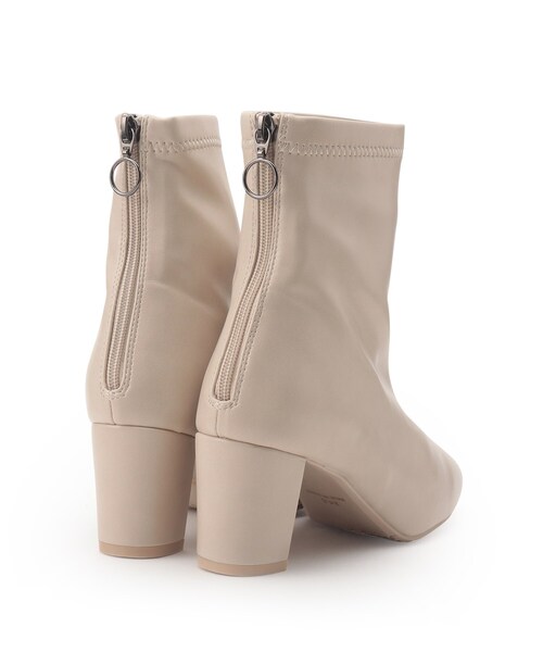 SHOO・LA・RUE（シューラルー）の「◆やわらか素材で楽ちんのストレッチブーツ（ブーツ・レディース・ブラック/ベージュ/アイボリー/ブラウン系・35/45/25）」の7枚目の写真