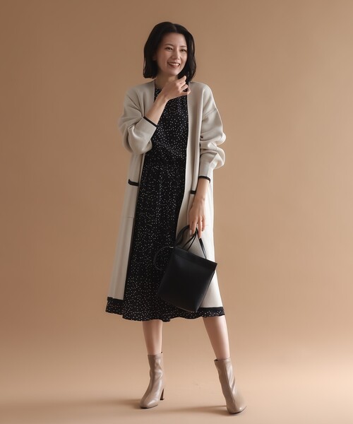 SHOO・LA・RUE（シューラルー）の「◆やわらか素材で楽ちんのストレッチブーツ（ブーツ・レディース・ブラック/ベージュ/アイボリー/ブラウン系・35/45/25）」の14枚目の写真