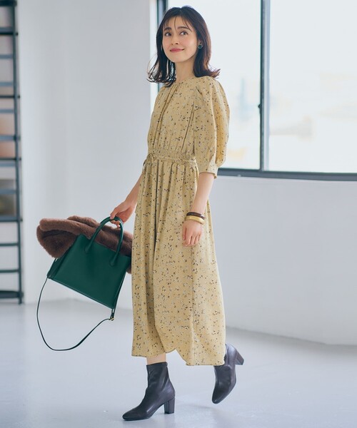 SHOO・LA・RUE（シューラルー）の「◆やわらか素材で楽ちんのストレッチブーツ（ブーツ・レディース・ブラック/ベージュ/アイボリー/ブラウン系・35/45/25）」の16枚目の写真