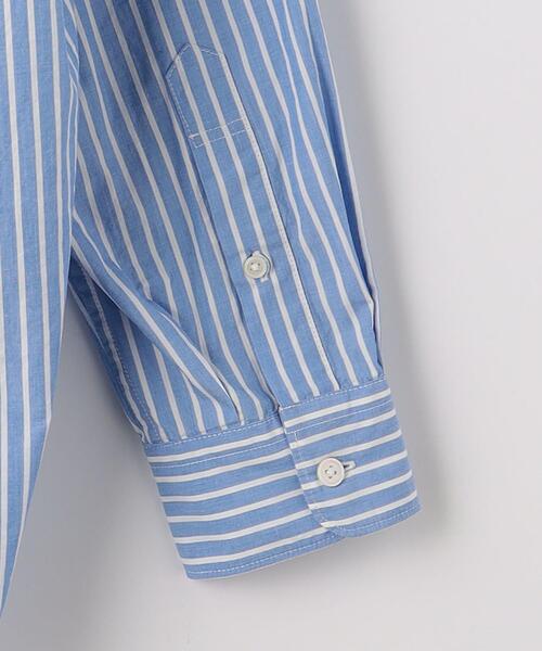 green label relaxing（グリーンレーベルリラクシング）の「パターンストライプ ジャストルーズ  シャツ（シャツ/ブラウス・メンズ・ライトブルー/ナチュラル/ケリー/ロイヤルブルー・S/M/L/XL）」の16枚目の写真