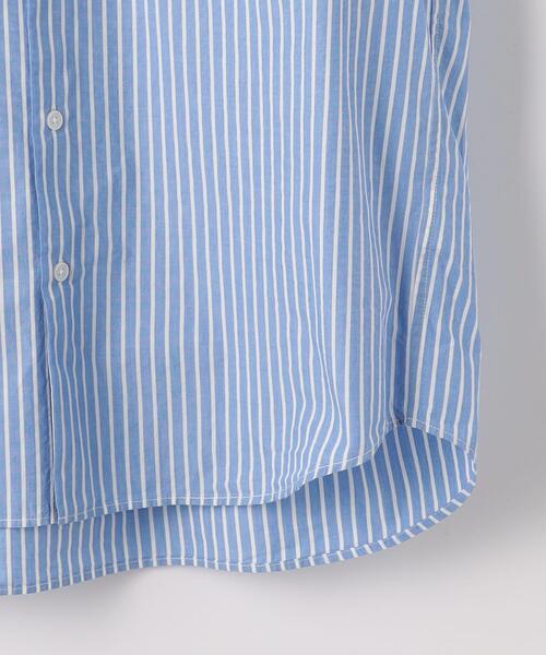 green label relaxing（グリーンレーベルリラクシング）の「パターンストライプ ジャストルーズ  シャツ（シャツ/ブラウス・メンズ・ライトブルー/ナチュラル/ケリー/ロイヤルブルー・S/M/L/XL）」の17枚目の写真