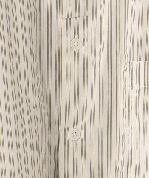 green label relaxing（グリーンレーベルリラクシング）の「パターンストライプ ジャストルーズ  シャツ（シャツ/ブラウス・メンズ・ライトブルー/ナチュラル/ケリー/ロイヤルブルー・S/M/L/XL）」の20枚目の写真