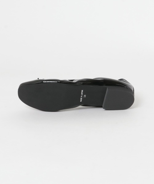 URBAN RESEARCH DOORS(アーバンリサーチドアーズ)の「エナメルバレエシューズ(バレエシューズ・レディース・ブラック/オレンジ系その他・37/38/36)」の13枚目の写真