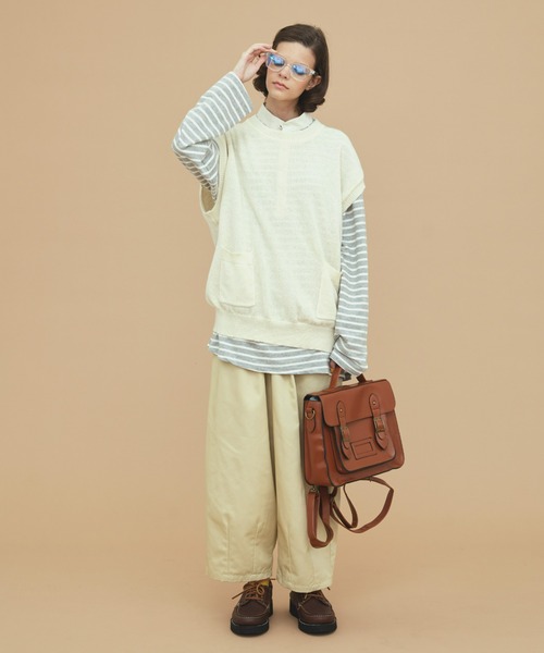 EDIT Gris（エディットグリ）の「カラーサーカスパンツ（その他パンツ・レディース・チャコールグレー/ベージュ/ブルー・FREE）」の21枚目の写真