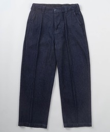 make a ray! | センタープレス デニムワイド チノパンツ/ワイドテーパード/ワイドシルエット(デニムパンツ)