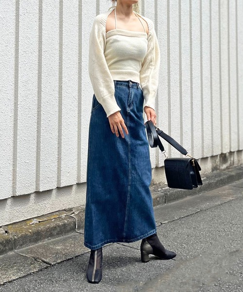 Jewelobe(ジュエローブ)の「ボレロ×チューブトップセットアップ(アンサンブル・レディース・ブラック/グレー/アイボリー/グリーン・FREE)」の15枚目の写真