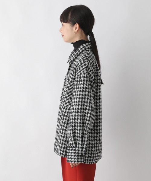 LOWRYS FARM（ローリーズファーム）の「アソートツイードシャツ 164733