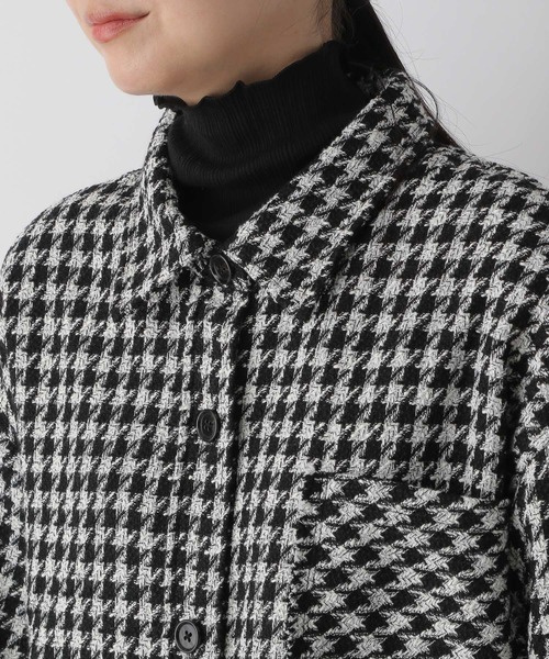 LOWRYS FARM（ローリーズファーム）の「アソートツイードシャツ 164733