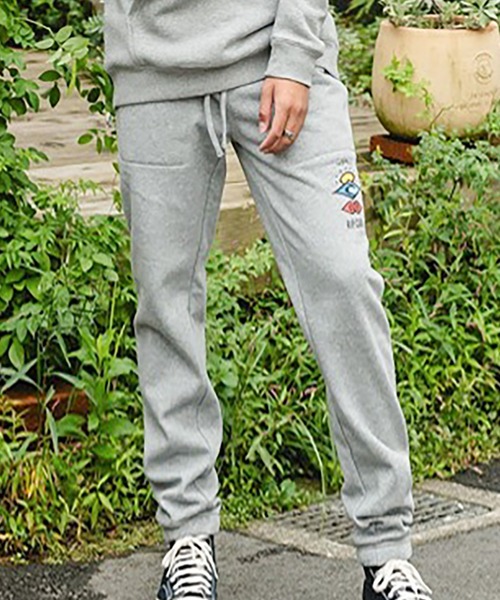 rip curl(リップカール)の「【RIPCURL(リップカール)】SEARCH ICON TRACKPANT/ウエストゴムスウェットパンツ(スウェットパンツ・メンズ・グレー系その他/ブルー系その他/ブラック・SMALL/LARGE/MEDIUM/X-LARGE/X-SMALL)」の2枚目の写真