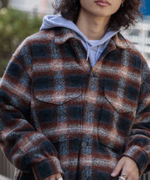 PENDLETON | 【PENDLETON/ペンドルトン】スライバーCPO ニットジャケット チェック柄(ブルゾン)