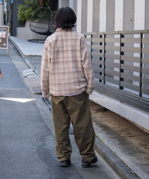 PENDLETON(ペンドルトン)の「【PENDLETON/ペンドルトン】スライバーCPO ニットジャケット チェック柄(ブルゾン・メンズ・ホワイト系その他2/ブルー系その他7・M/L)」の13枚目の写真