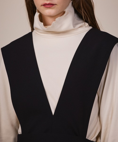 ReNorm（リノーム）の「2WAYジャンパースカート（ジャンパースカート・レディース・ブラック/モカ・S/M）」の21枚目の写真