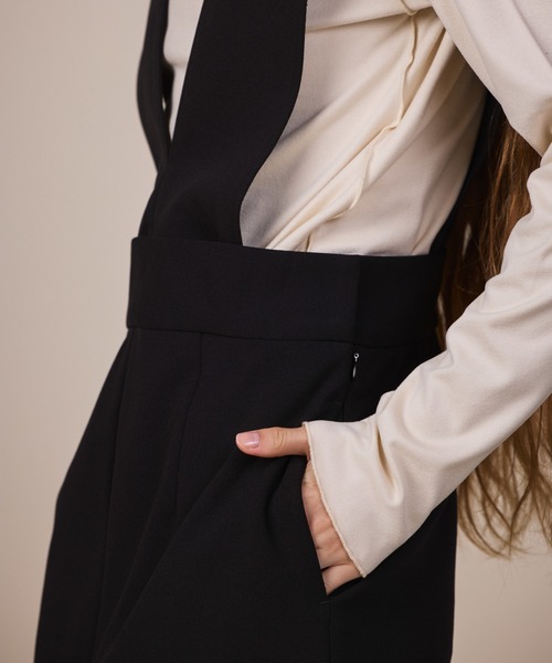 ReNorm（リノーム）の「2WAYジャンパースカート（ジャンパースカート・レディース・ブラック/モカ・S/M）」の22枚目の写真