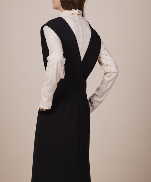 ReNorm（リノーム）の「2WAYジャンパースカート（ジャンパースカート・レディース・ブラック/モカ・S/M）」の11枚目の写真