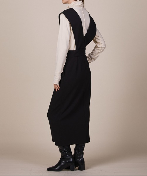 ReNorm（リノーム）の「2WAYジャンパースカート（ジャンパースカート・レディース・ブラック/モカ・S/M）」の12枚目の写真