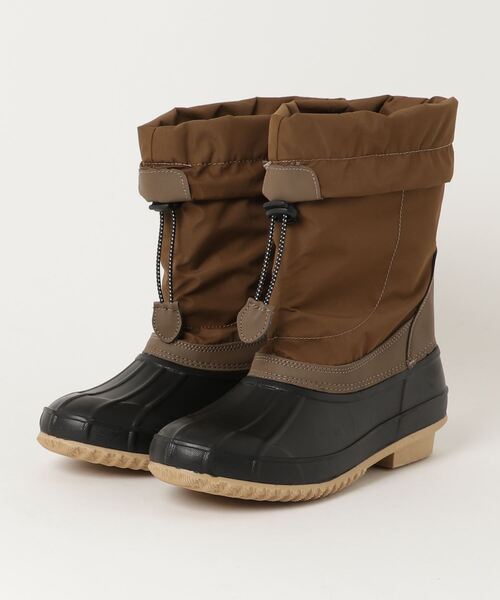 ARCADE(アーケード)の「防水機能 ロールトップ レインビーンブーツ(ブーツ・メンズ・ブラック/カーキ・25.5cm/27.0cm/26.0cm/26.5cm)」の2枚目の写真