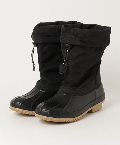 ARCADE(アーケード)の「防水機能 ロールトップ レインビーンブーツ(ブーツ・メンズ・ブラック/カーキ・25.5cm/27.0cm/26.0cm/26.5cm)」の1枚目の写真