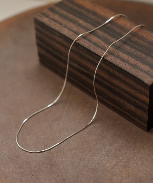 styiro（スタイロ）の「金属アレルギー対応 Silver925 シンプルチェーンネックレス（ネックレス・レディース・シルバー/シルバー系その他2/シルバー系その他3/ゴールド系その他2・FREE）」の8枚目の写真