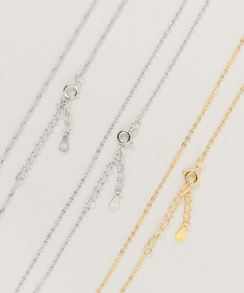 styiro（スタイロ）の「金属アレルギー対応 Silver925 シンプルチェーンネックレス（ネックレス・レディース・シルバー/シルバー系その他2/シルバー系その他3/ゴールド系その他2・FREE）」の12枚目の写真