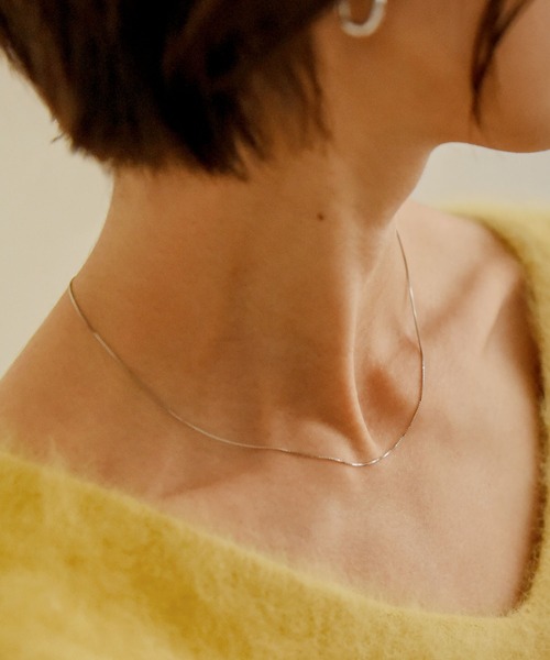 styiro（スタイロ）の「金属アレルギー対応 Silver925 シンプルチェーンネックレス（ネックレス・レディース・シルバー/シルバー系その他2/シルバー系その他3/ゴールド系その他2・FREE）」の20枚目の写真