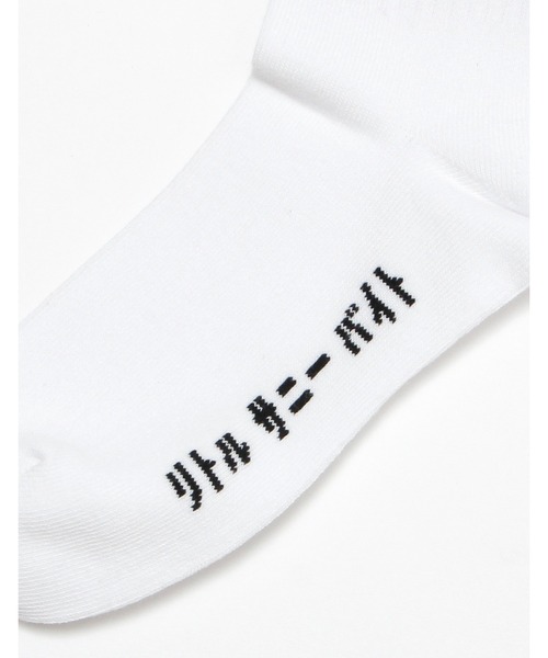 Little sunny bite（リトルサニーバイト）の「Yes socks（ソックス/靴下・レディース・ブラック/ホワイト/ブルー・FREE）」の8枚目の写真